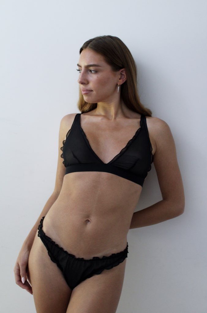 Flirt Soft Bra Black