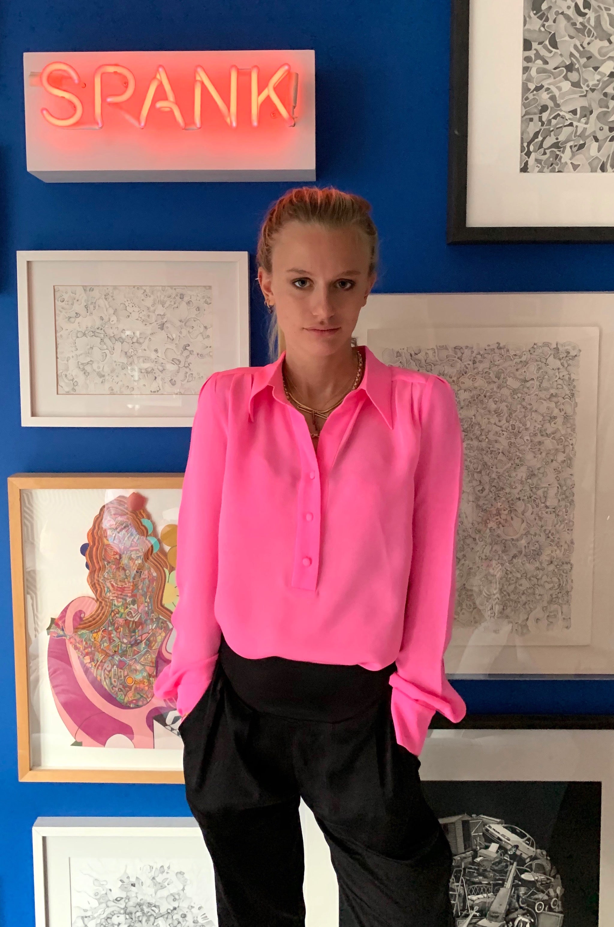 Lupin Shirt Hot Pink