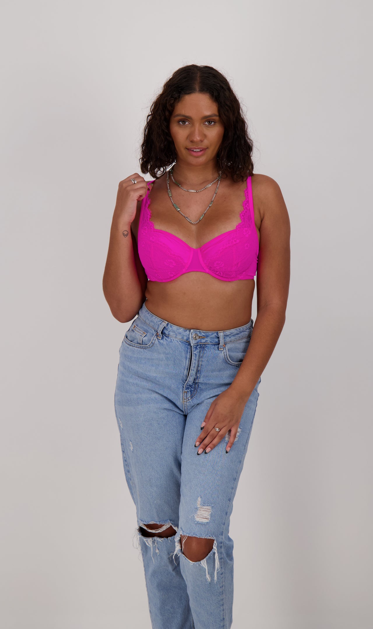 Monroe Bra Hot Pink