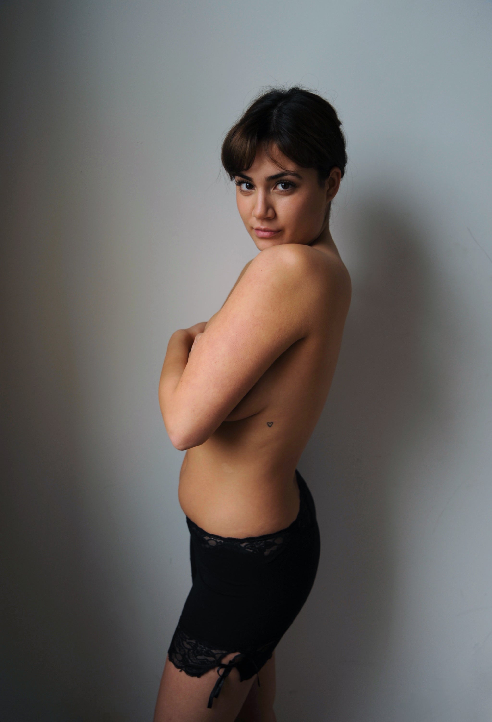 Women's Cotton Boxer Black